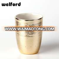 Wholesale hotel bathroom accessories tumbler with hemp rope