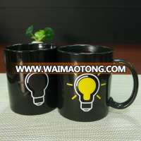 OEM design 11 OZ temperature sensitive color changing mugs