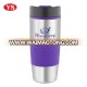 Personalized insulated travel mug with sleeve 16 oz